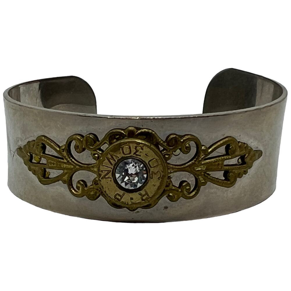Statement Bullet Cuff Bracelet - image 1